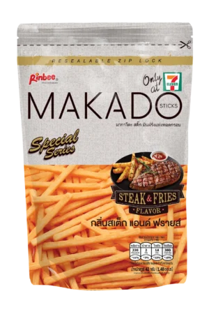 MAKADO STICK STEAK & FRIES FLAVOR